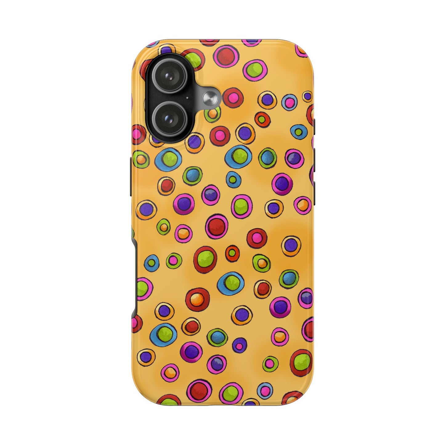 Dopey Dots Yellow Phone Case