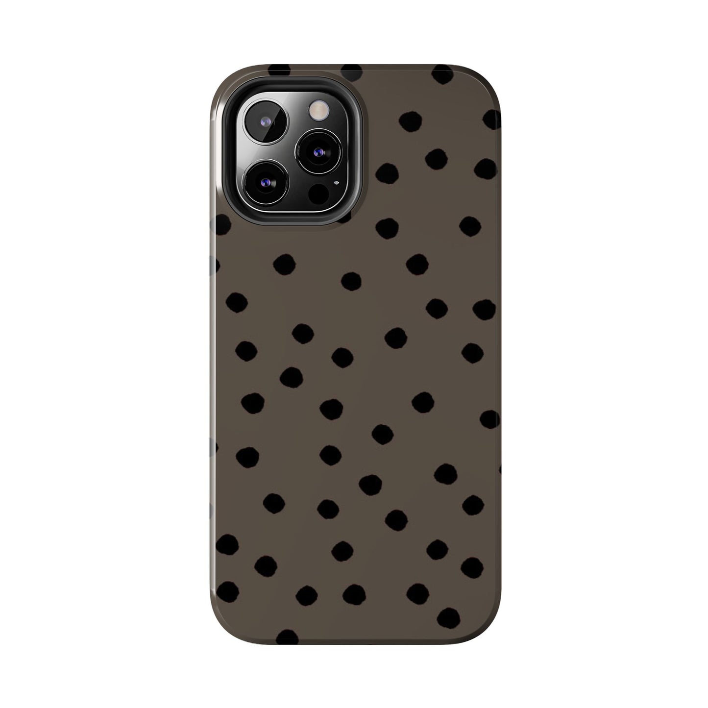 Dinky Dots Toast / Black Phone Case