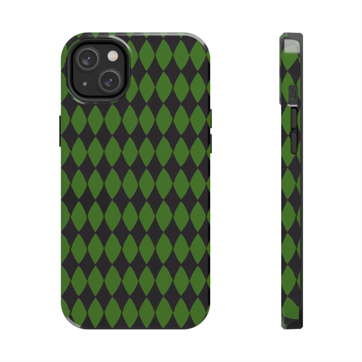 Diamond Green / Black Phone Case