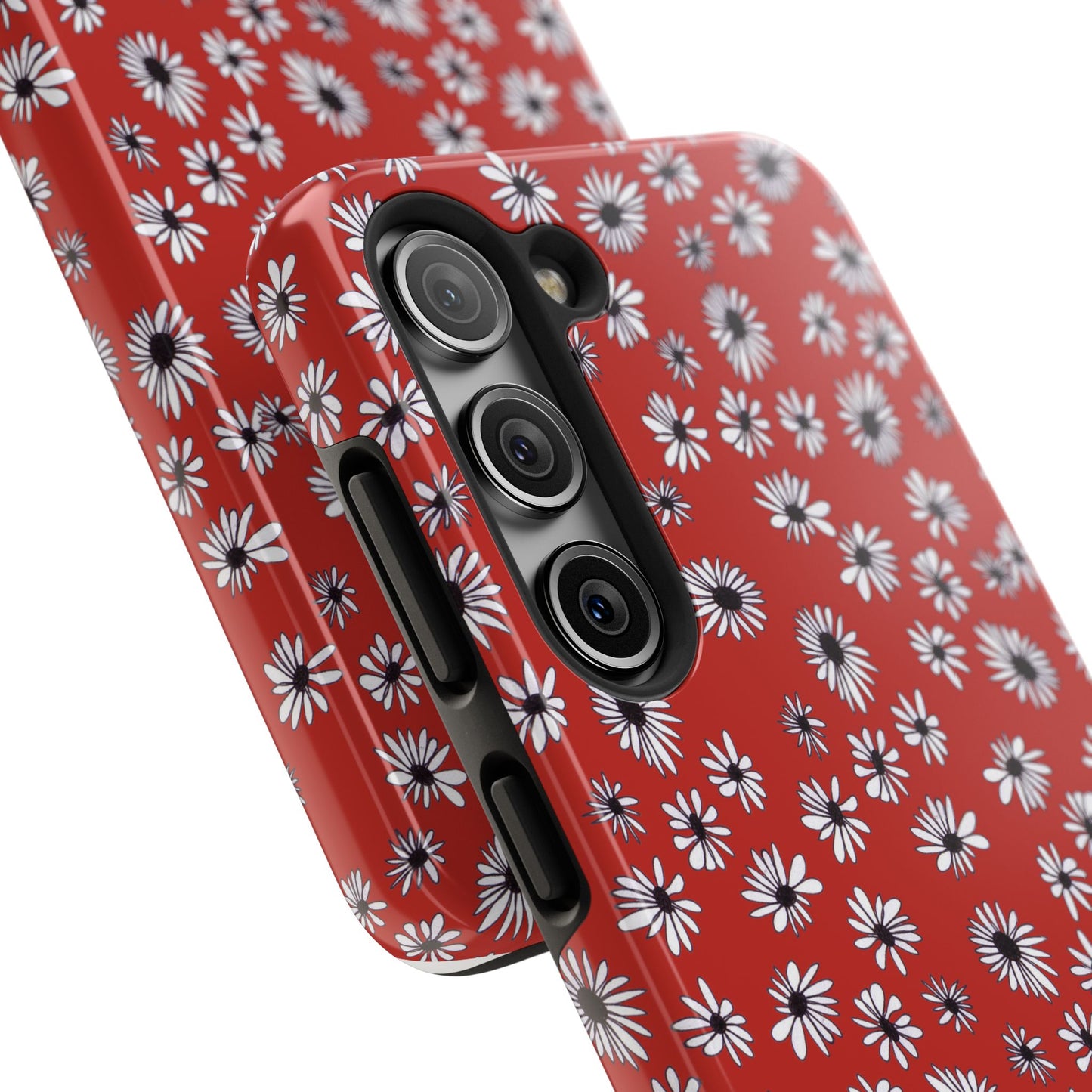 Random Daisy Red / White Phone Case