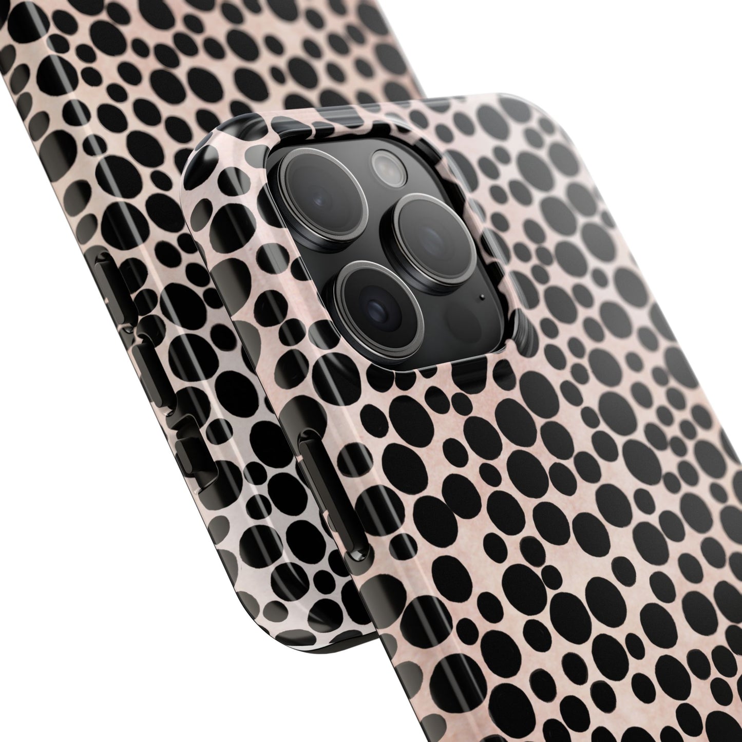 Felt Dots Pink Phone Case