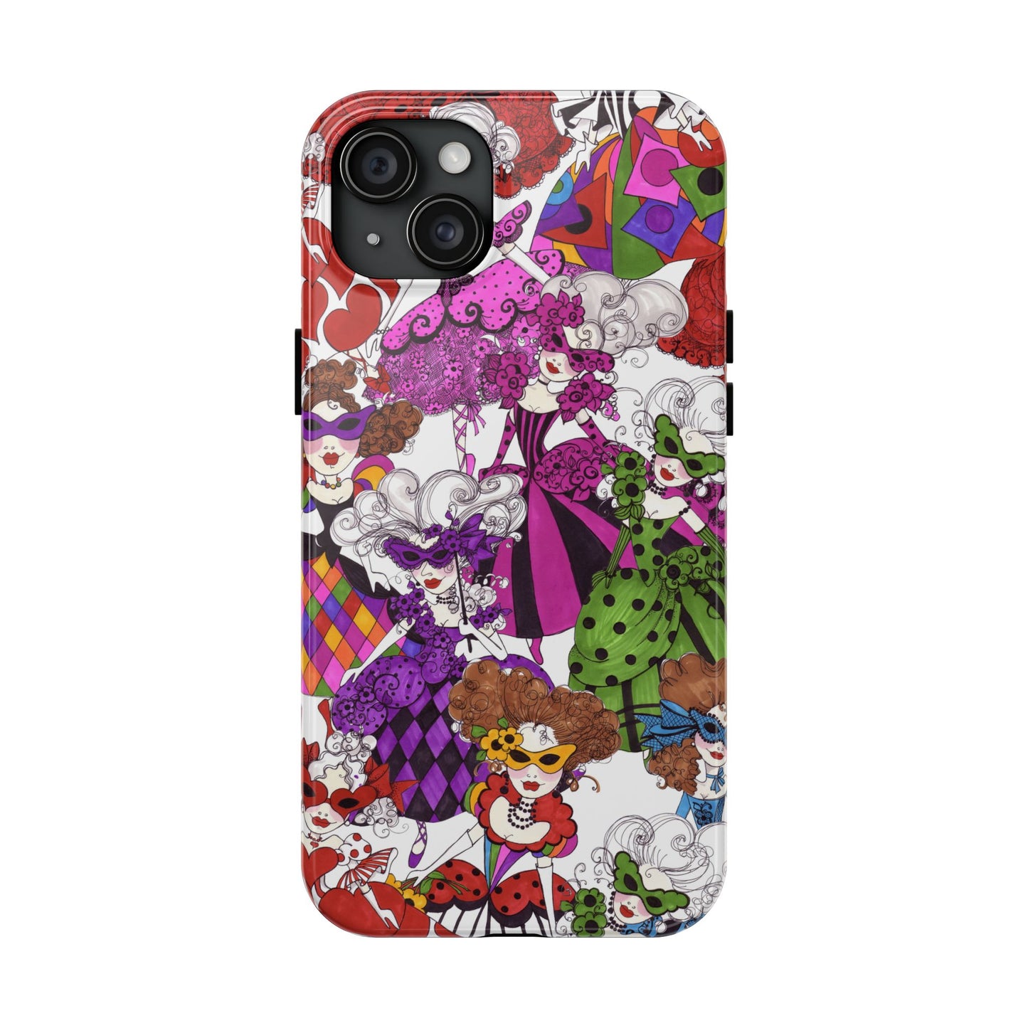 Crowded Dance Floor White Phone Case