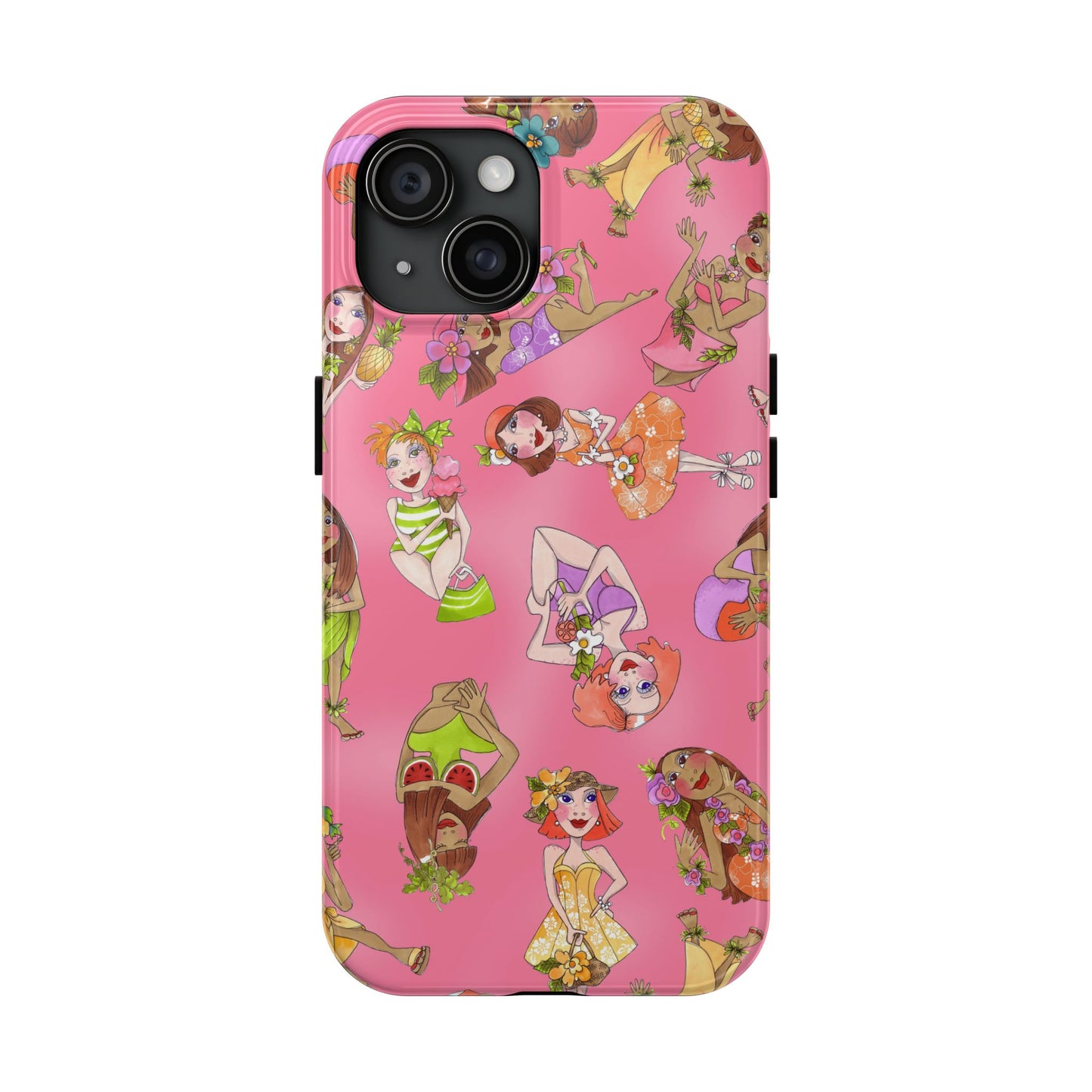 Island Toss Pink Phone Case