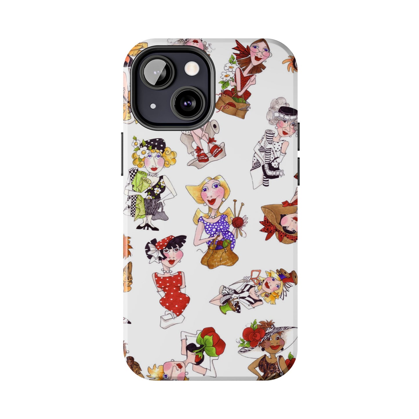 Creative Toss White Phone Case