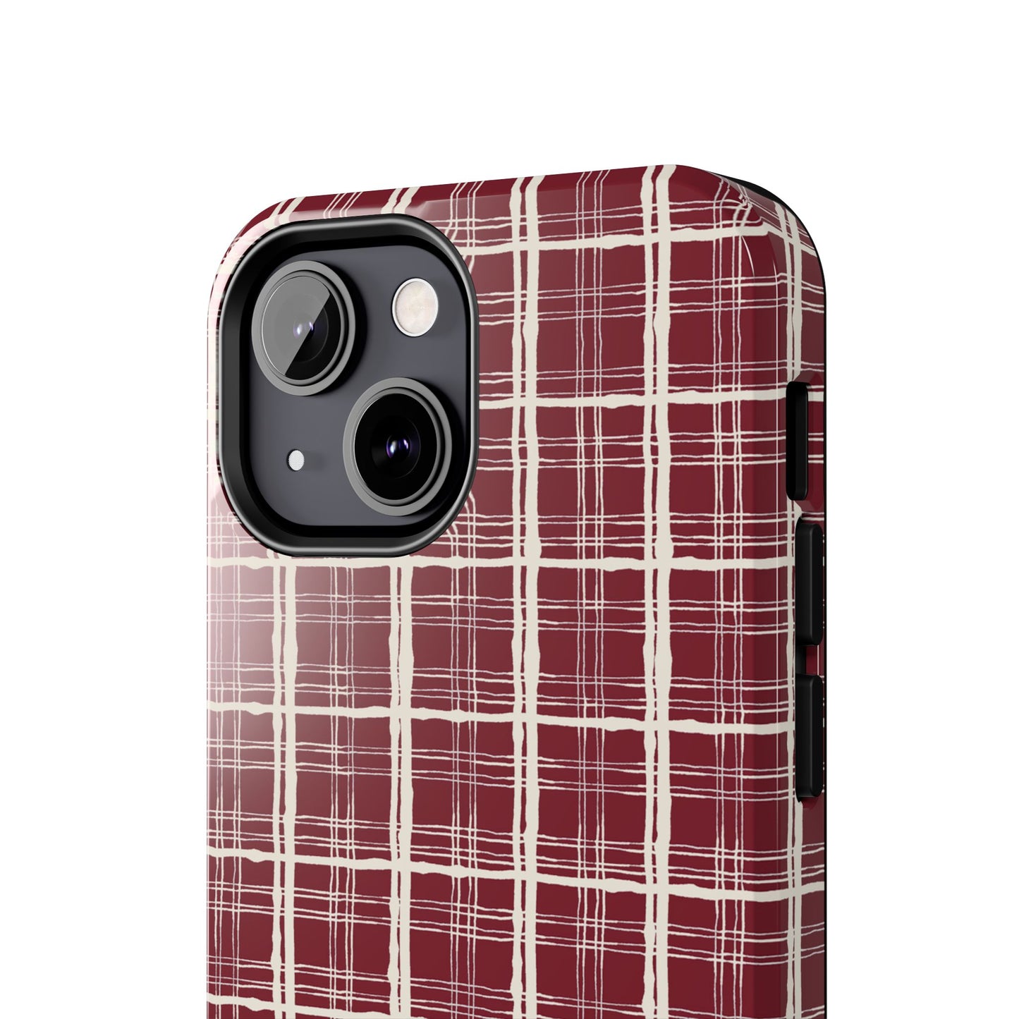 Red Plaid Phone Case