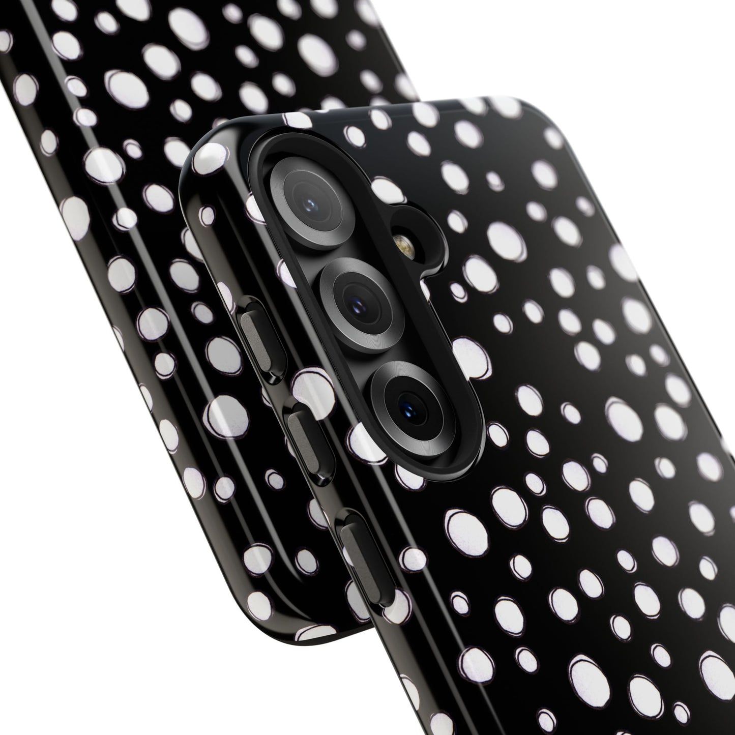 Pot Dots Black Phone Case