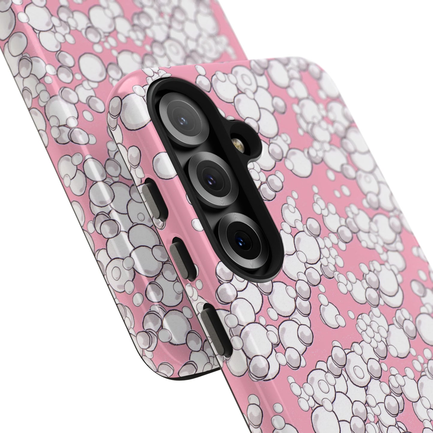 Bubble Dots Pink Phone Case