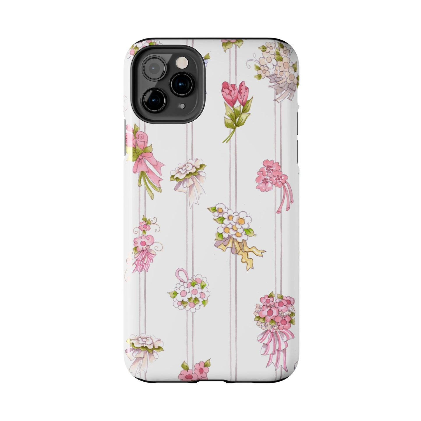 Bouquet Stripe Phone Case