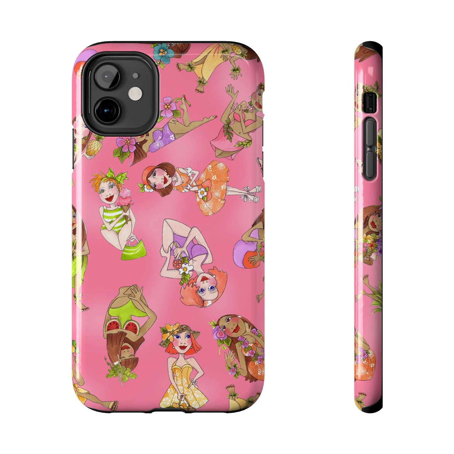 Island Toss Pink Phone Case