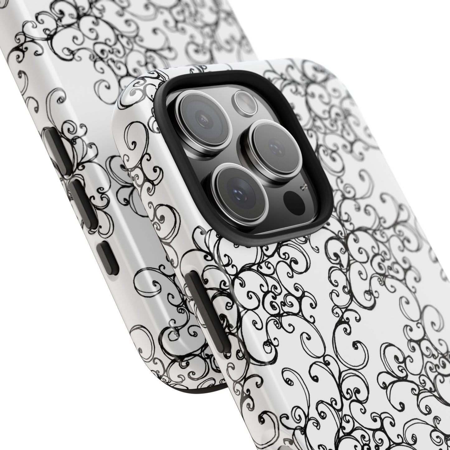 Poodle Scroll Phone Case