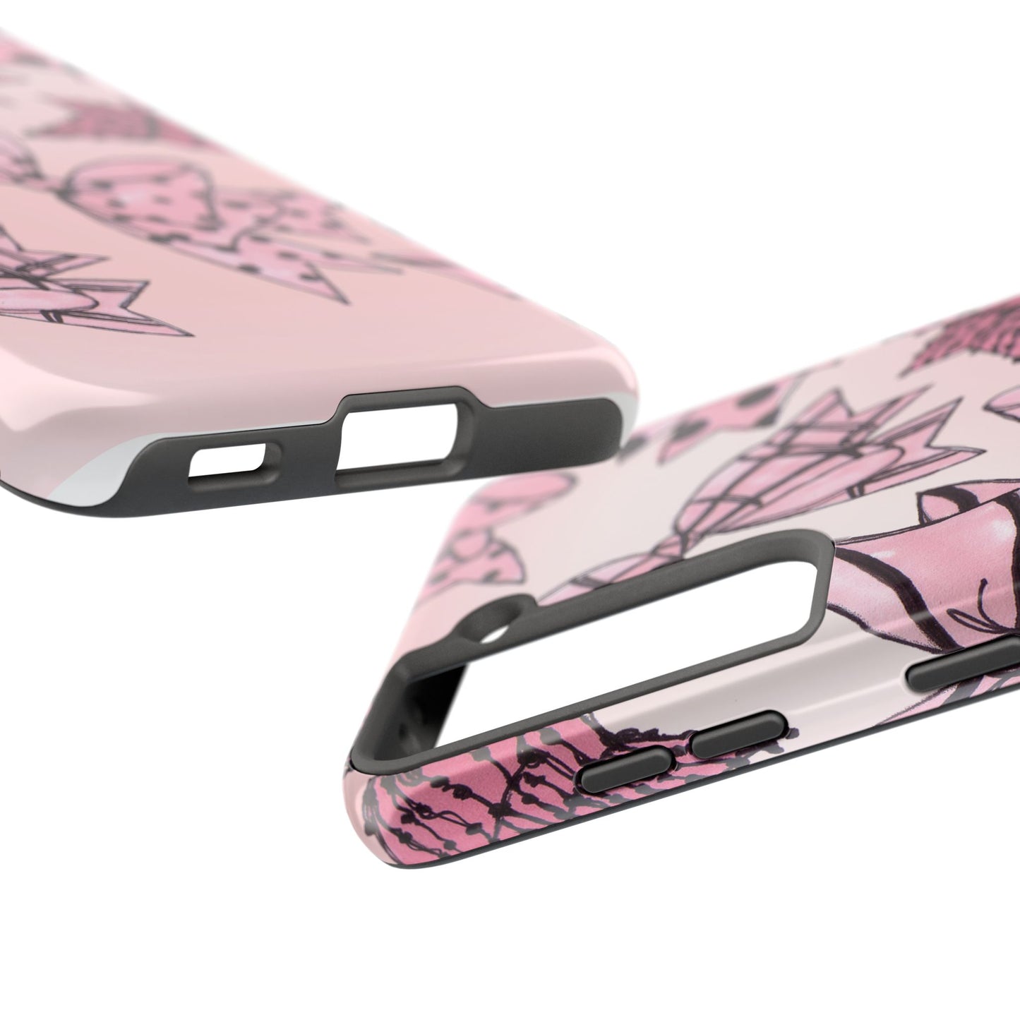 Cat Bows Pink Phone Case