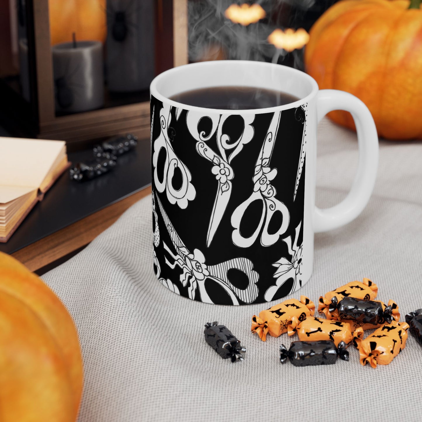 Scissor Blizzard Black / White Cup