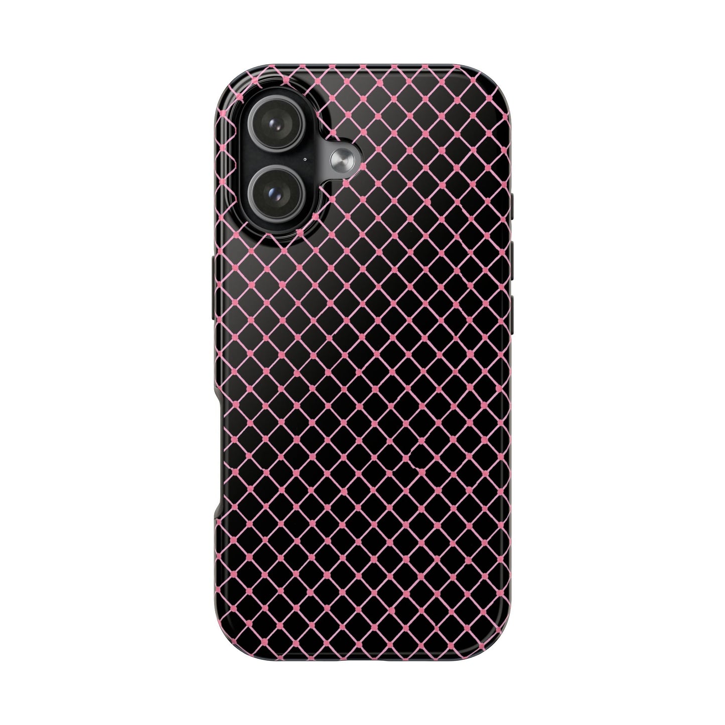 Cyclone Fence Black / Pink Phone Case