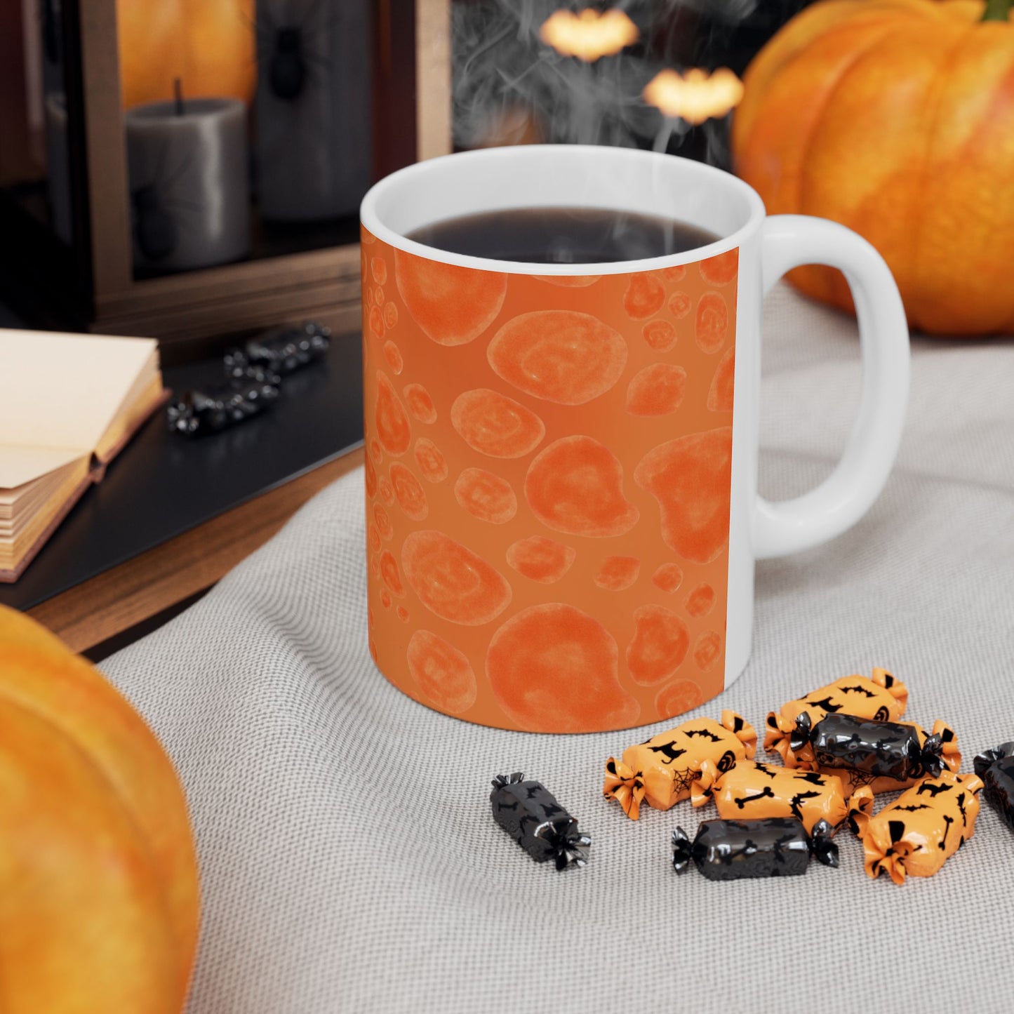 Paw Dots Orange Cup