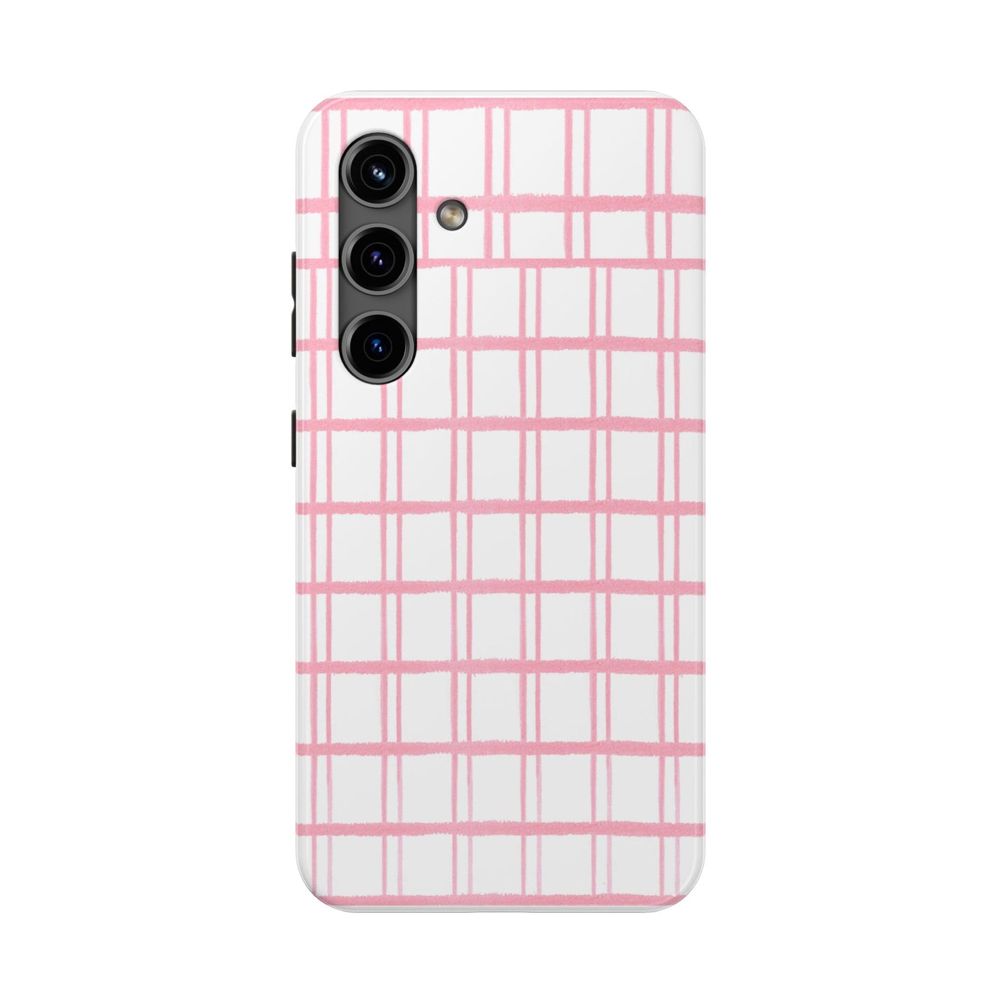 Pink Plaid Phone Case