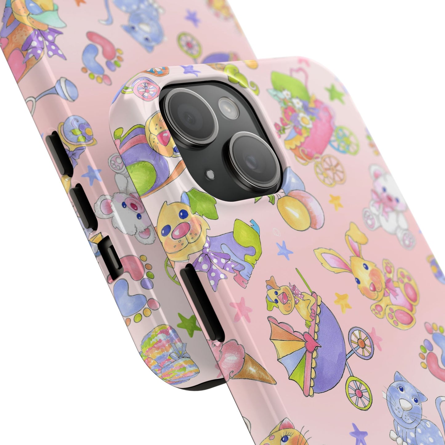 Busy Baby Pink Phone Case