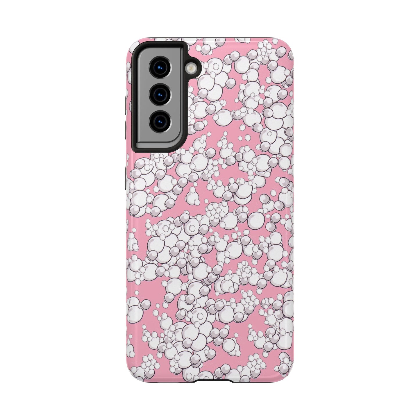 Bubble Dots Pink Phone Case