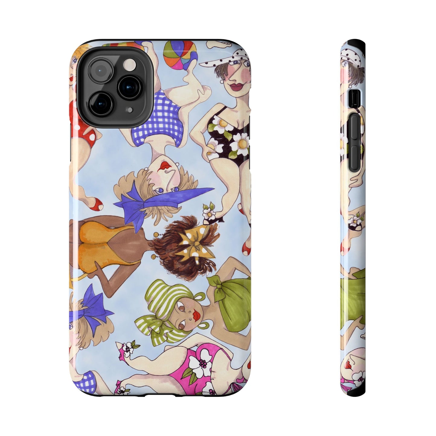 Bathing Beauties Blue Sky Phone Case