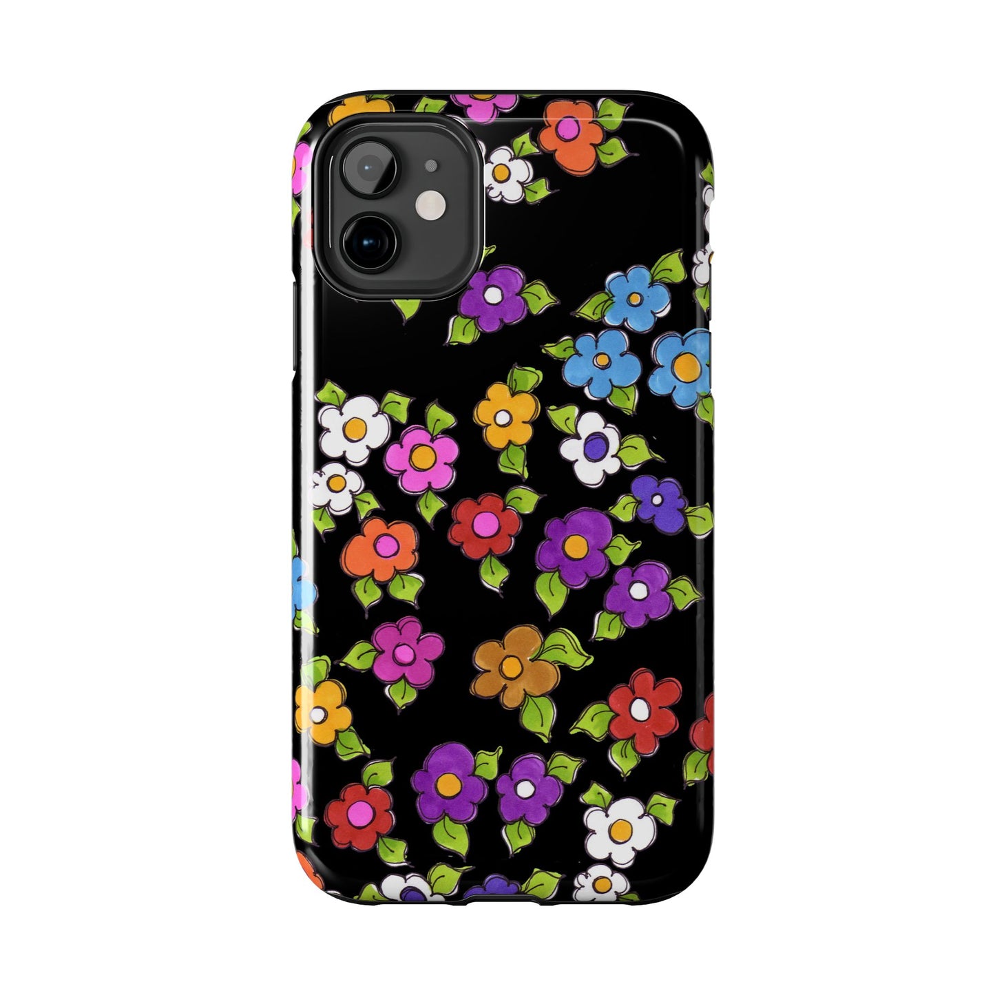 Fancy Dog Daisies Phone Case