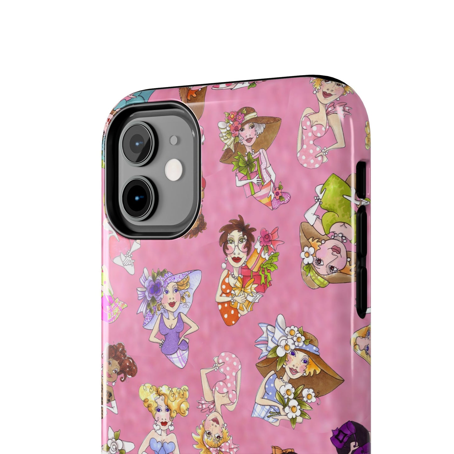 Fast Women Tossed Pink Phone Case