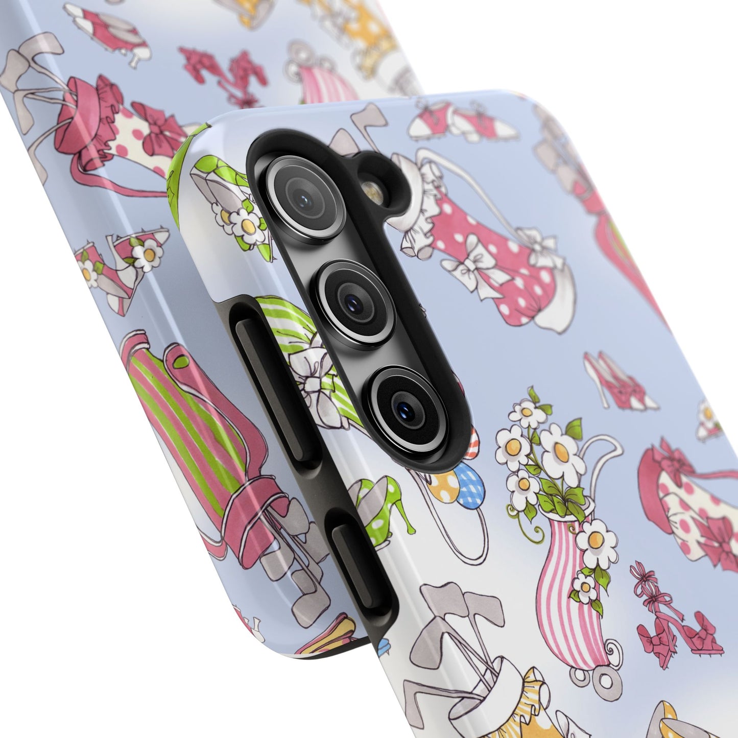 Bags & Shoes Blue Phone Case