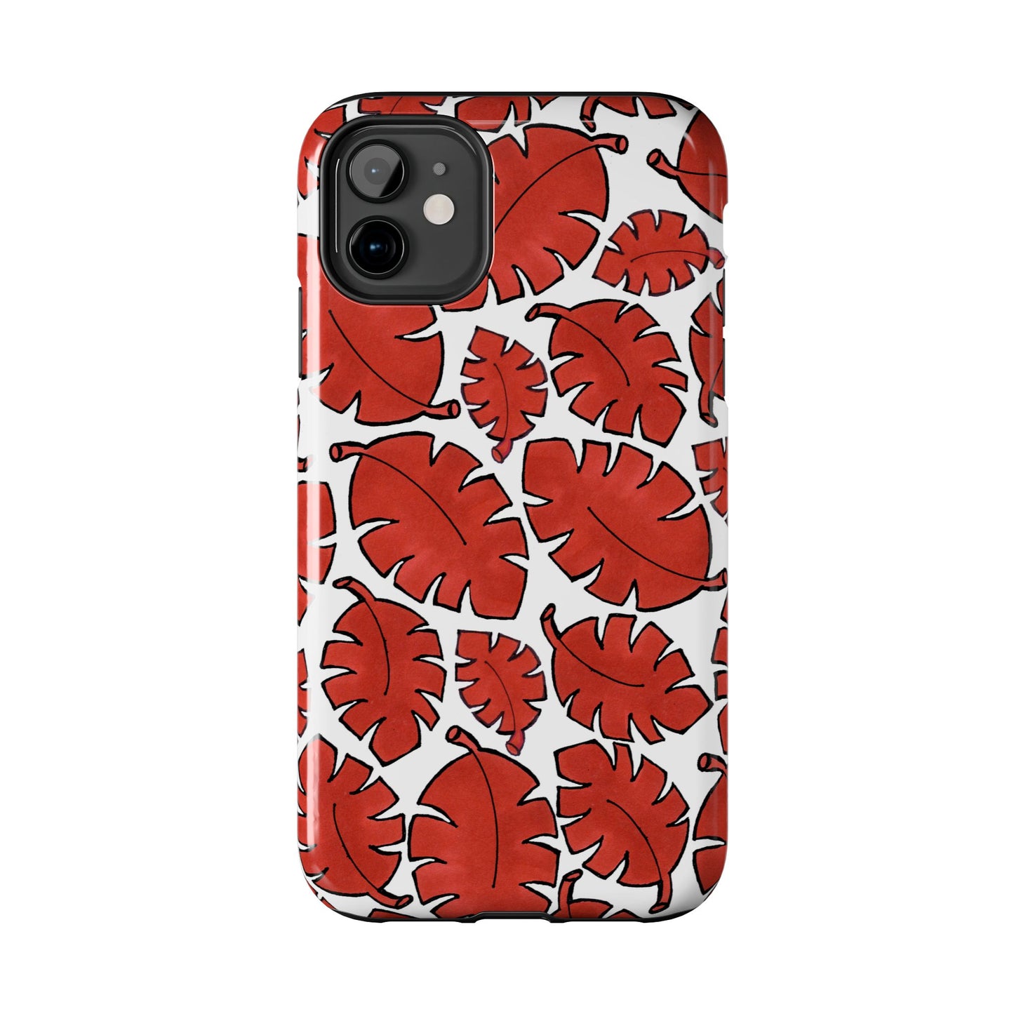 Red Bananas White Phone Case
