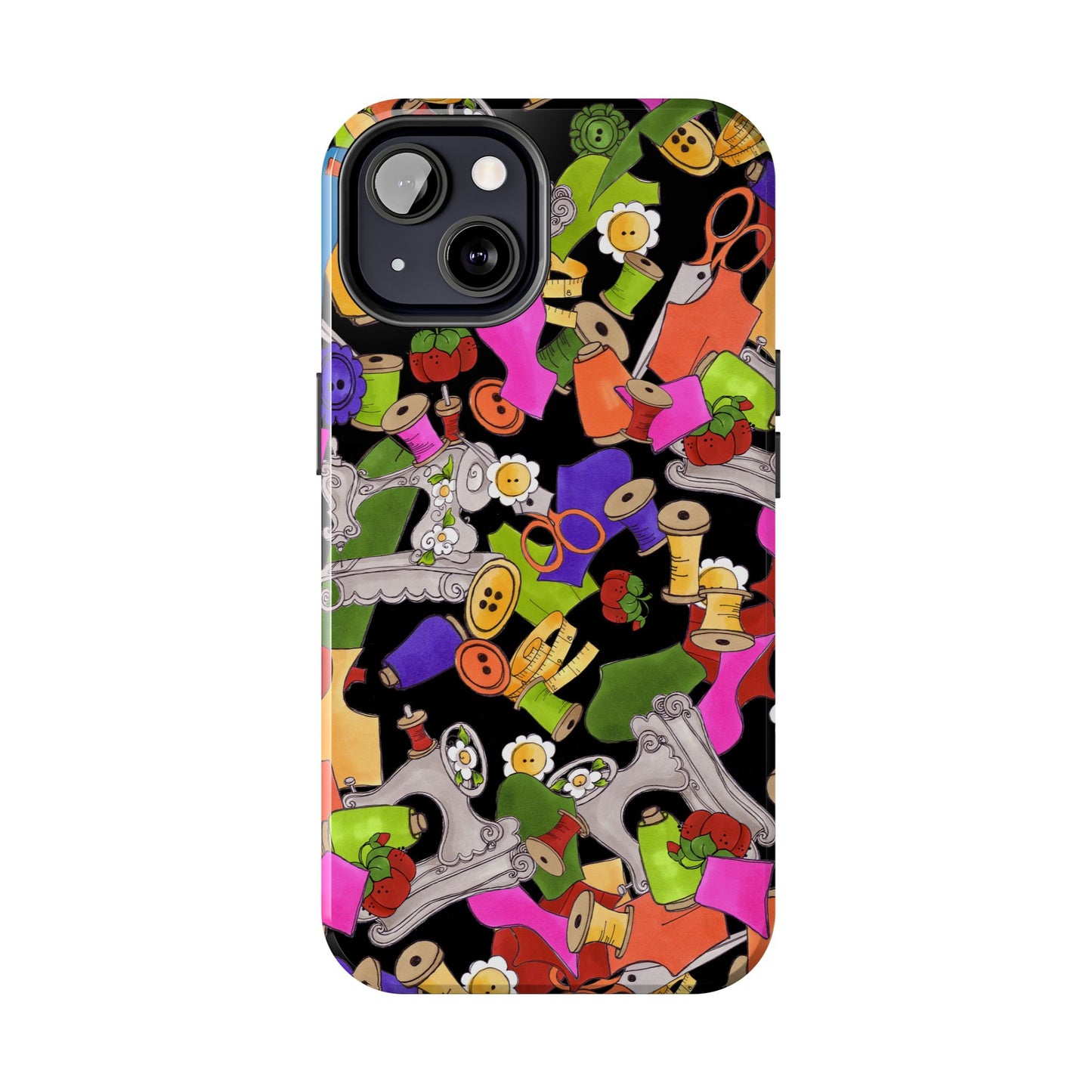 Kaleidasew Black Phone Case