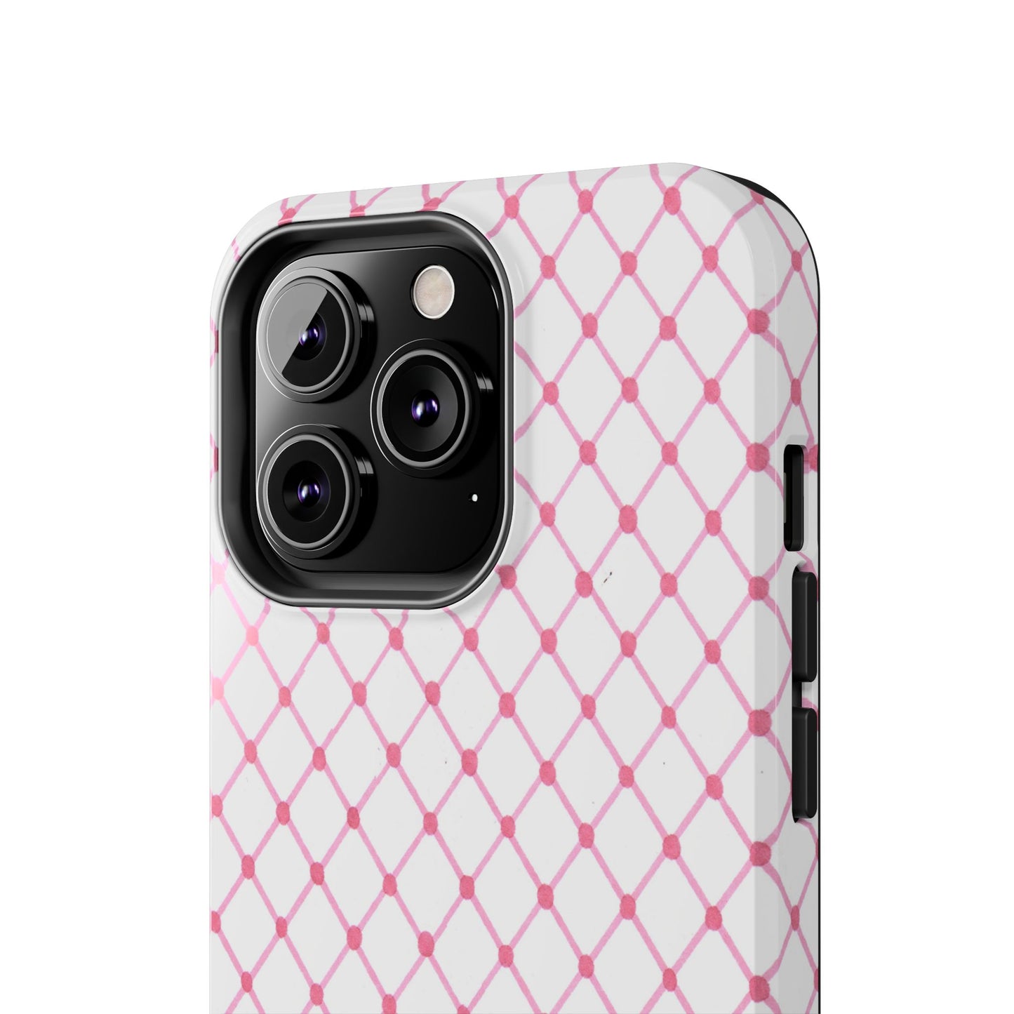 Diamond White / Pink Phone Case