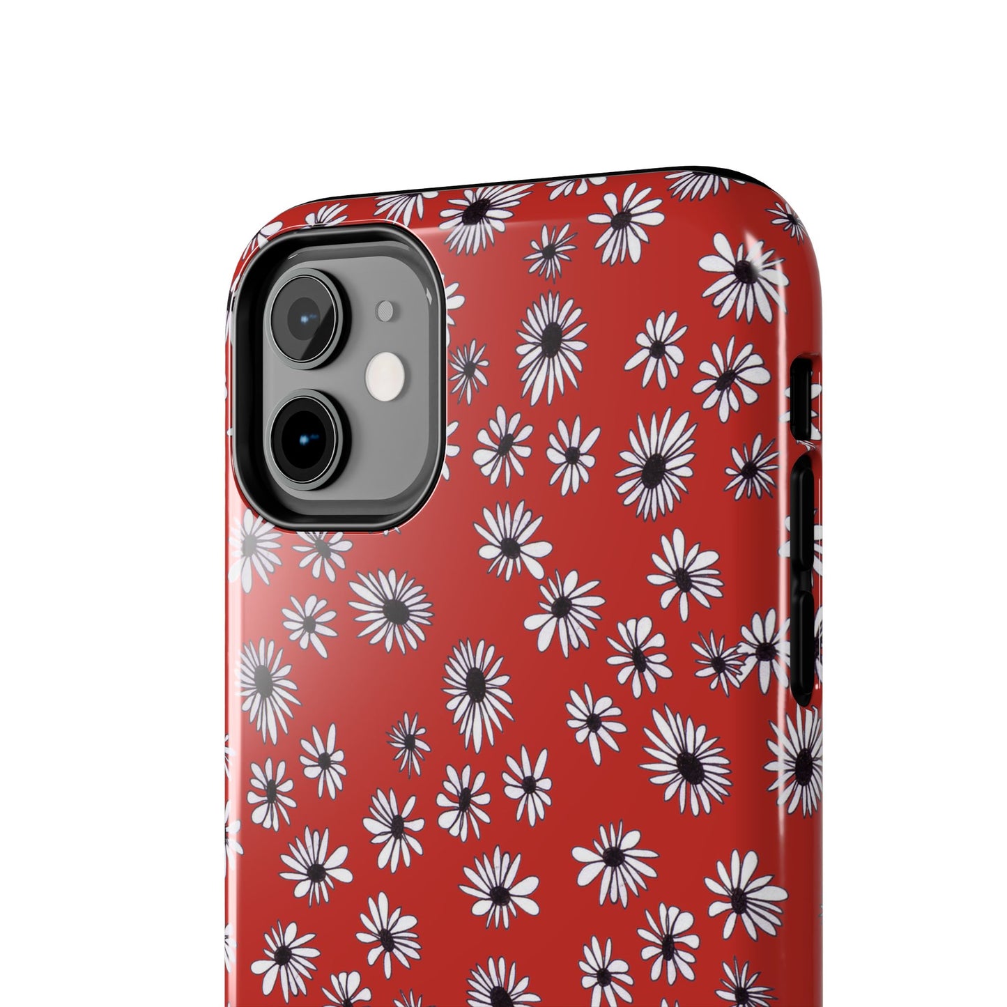 Random Daisy Red / White Phone Case