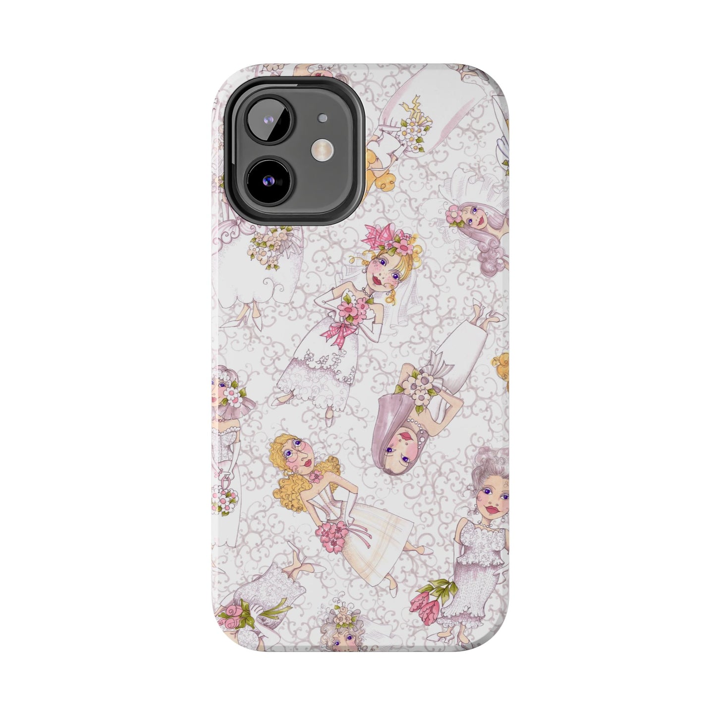 Bridal Scroll Phone Case