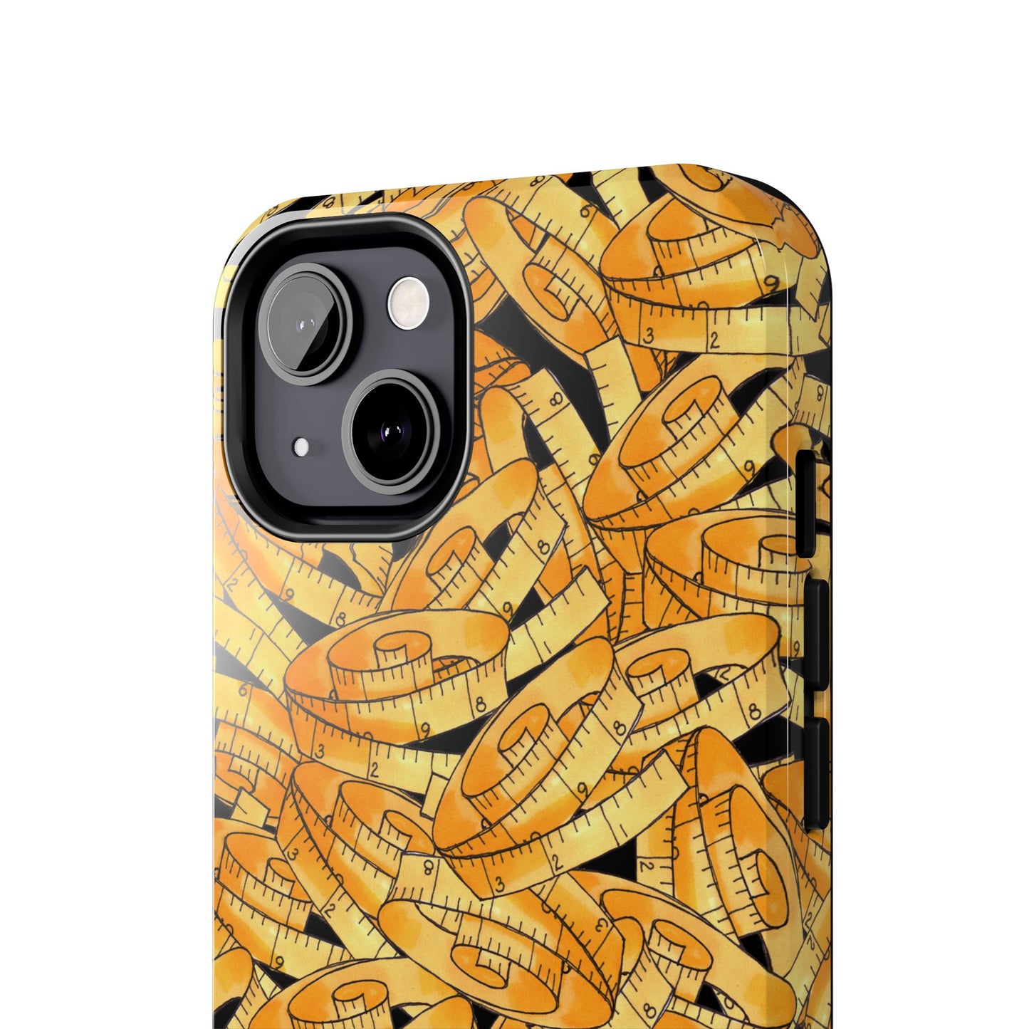 Tape Storm Black / Yellow Phone Case