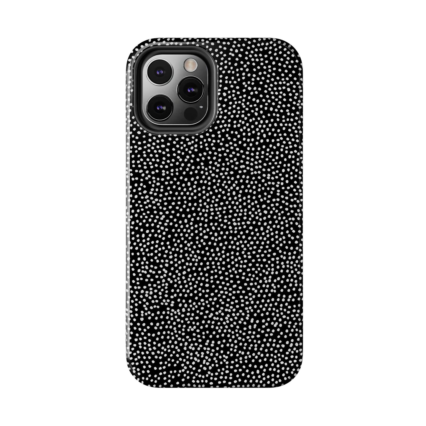 Baby Dots Black / White Phone Case