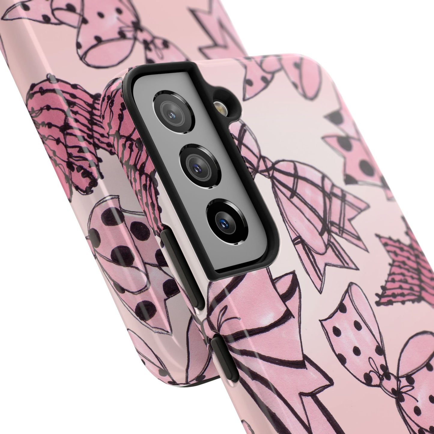 Cat Bows Pink Phone Case