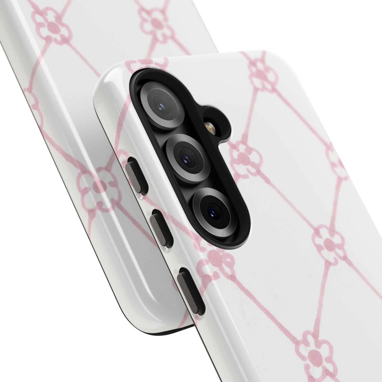 Flower Model Scroll Phone Case