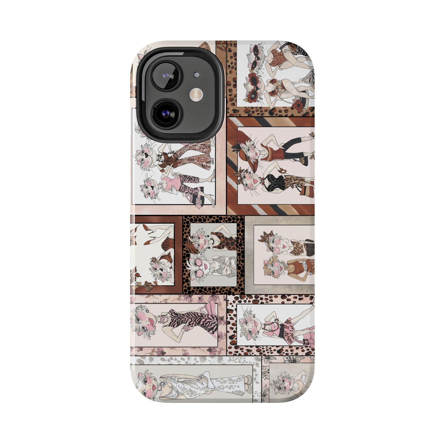 Wild Cat Woman Phone Case