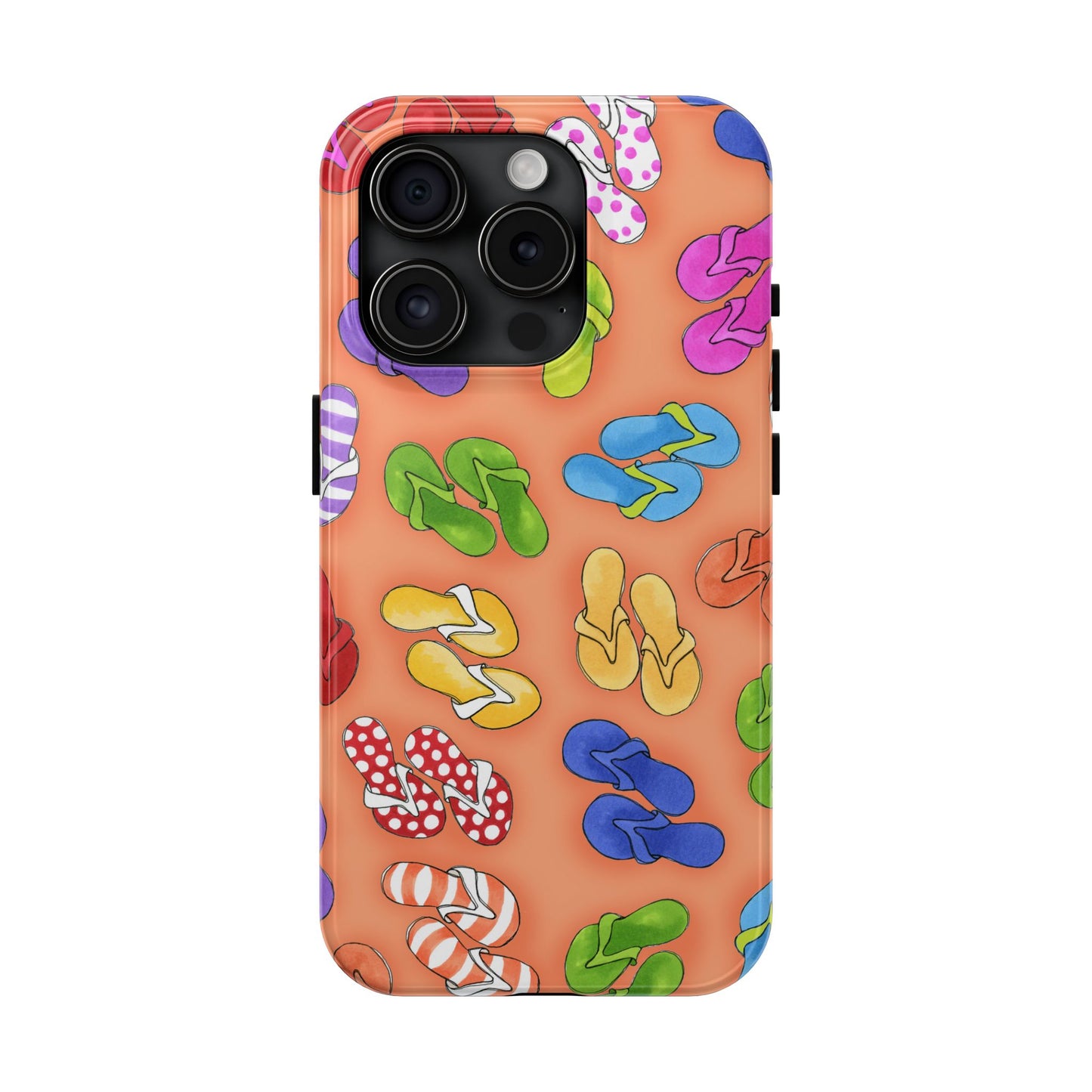 Fun Flops Orange Phone Case