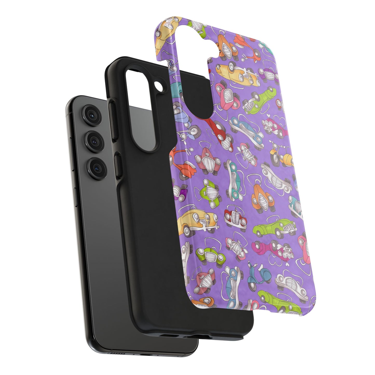 Pile Up Purple Phone Case