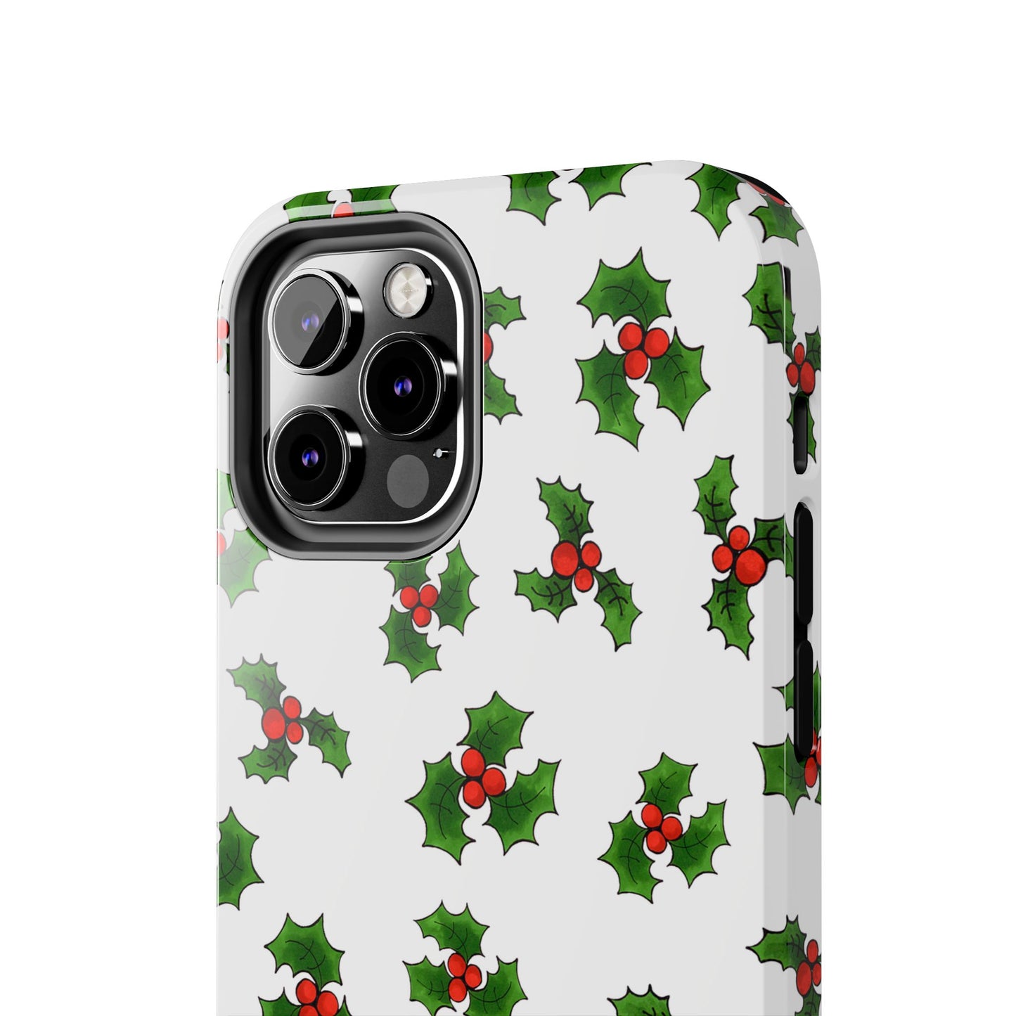 Lotsa Holly White Phone Case