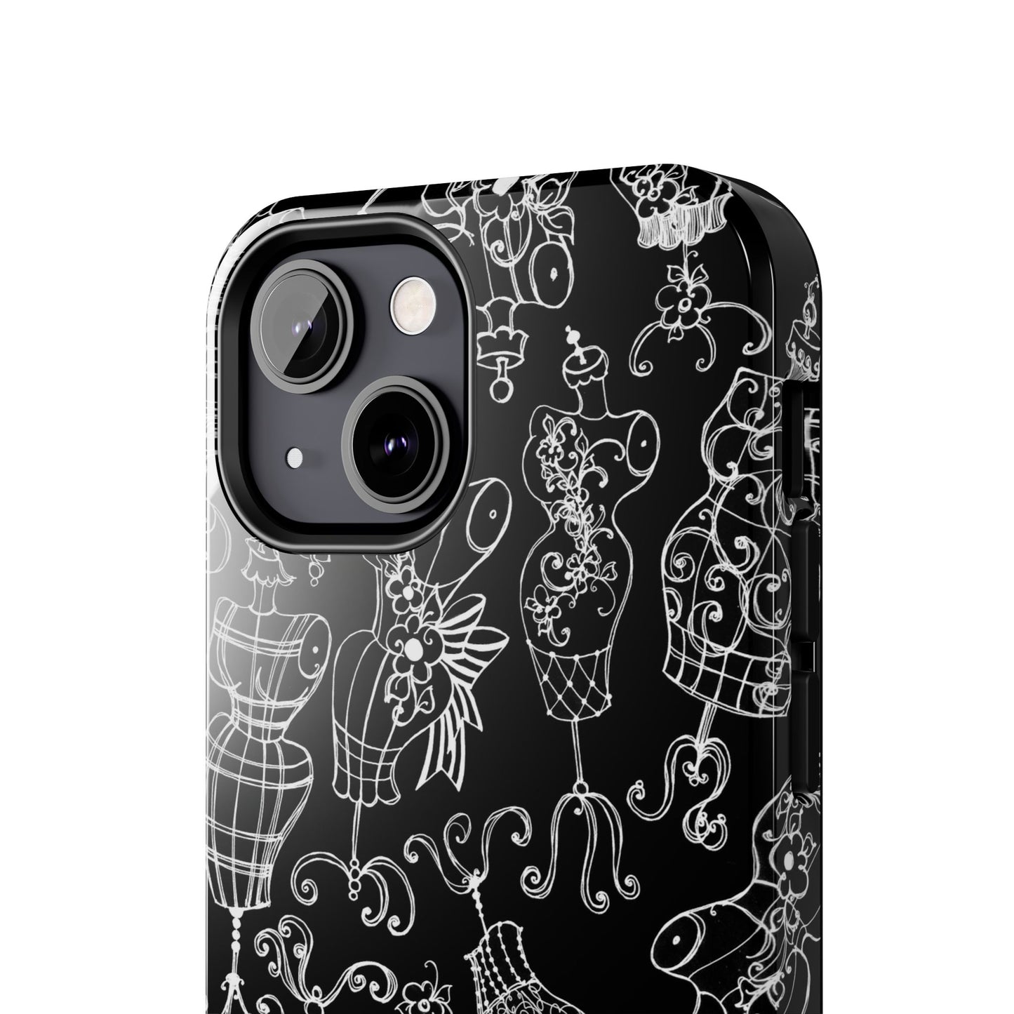 Mannequinique Black / White Phone Case
