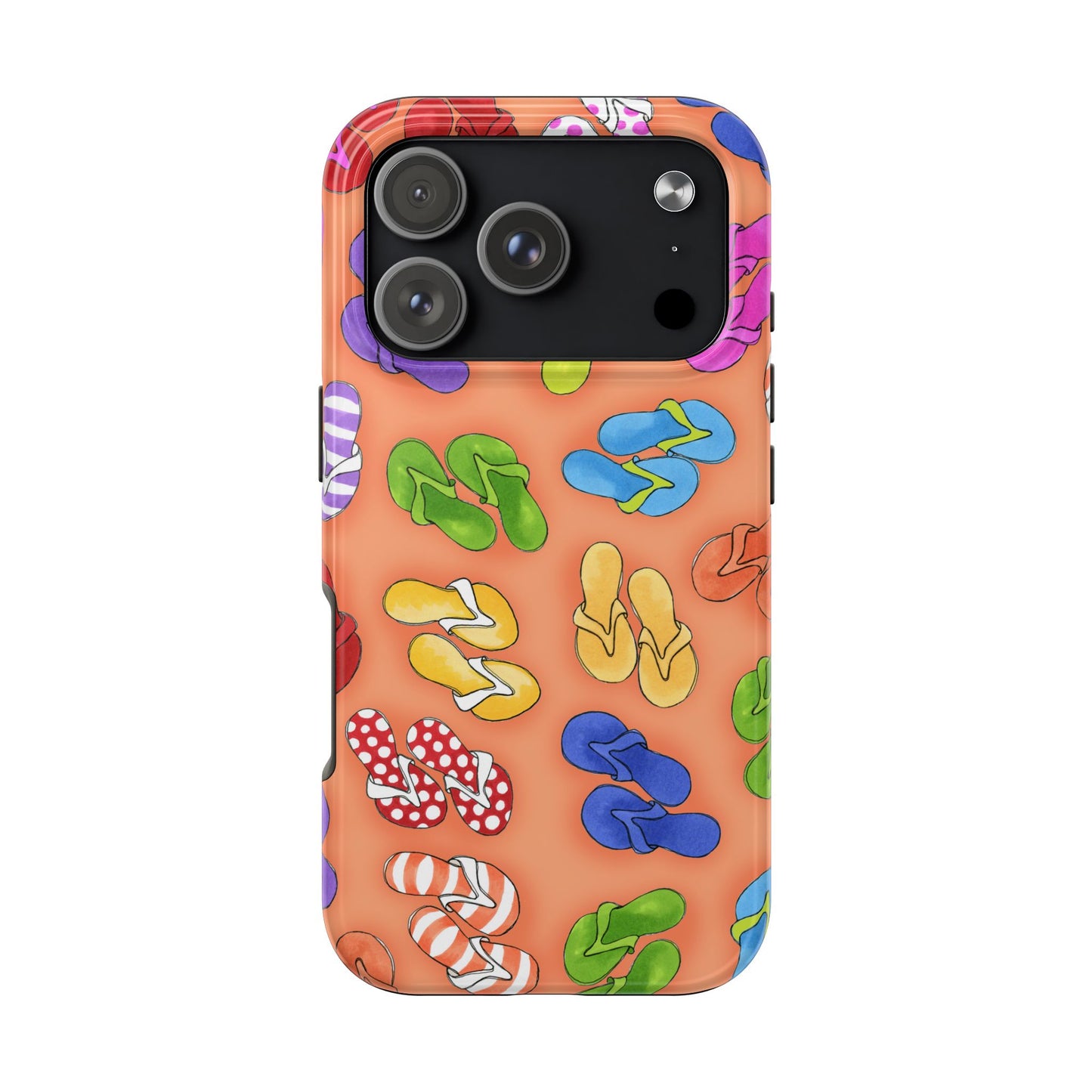 Fun Flops Orange Phone Case