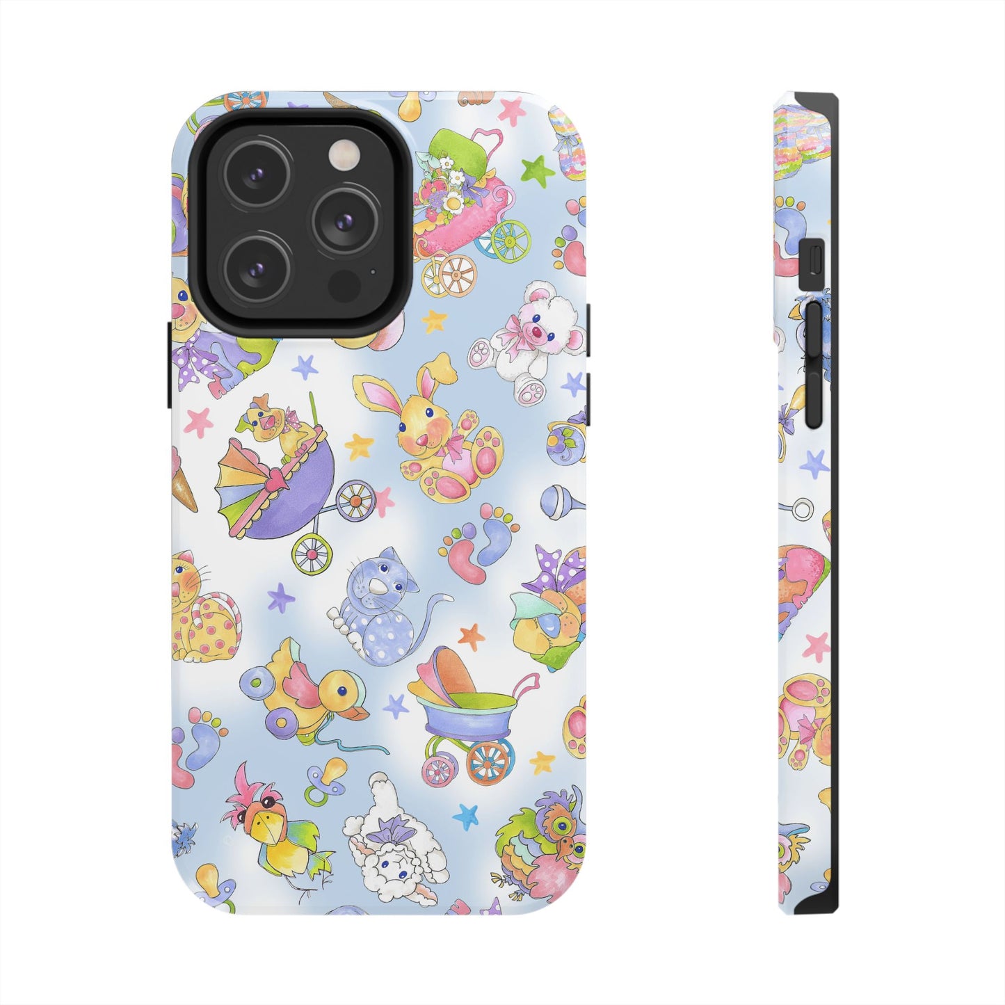 Busy Baby Blue Sky Phone Case