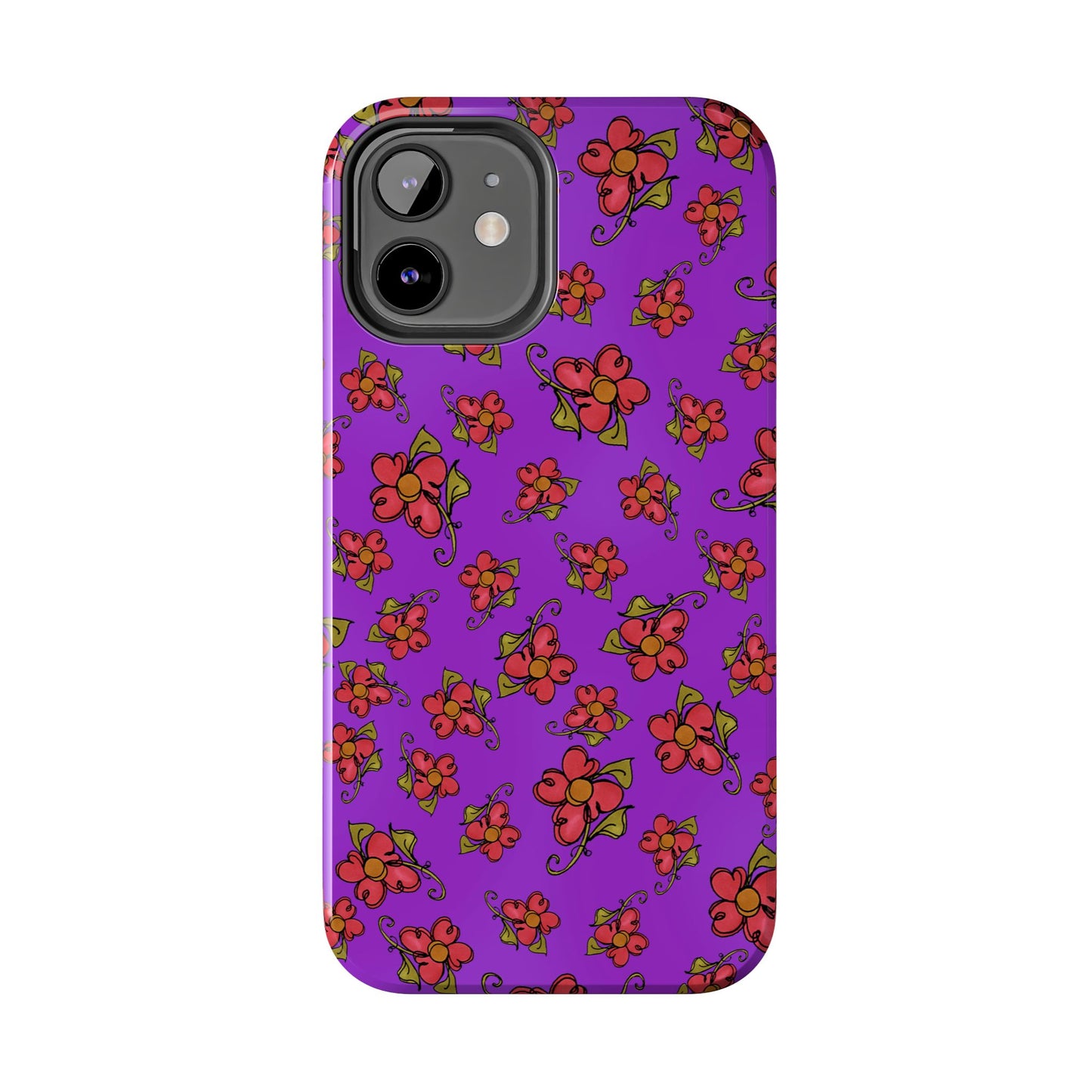 Daisy Caper Purple Phone Case