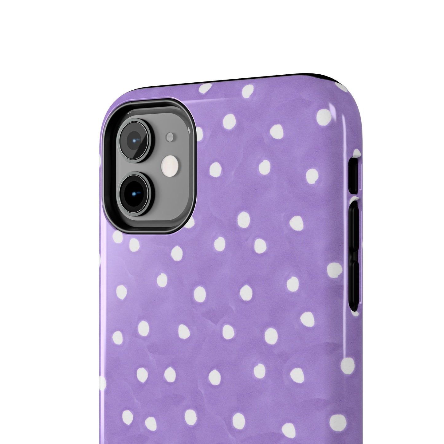 Curious Dots Purple Phone Case