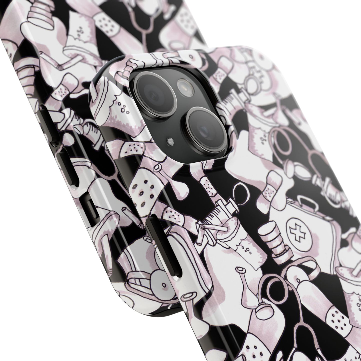 Med Stuff Black Phone Case