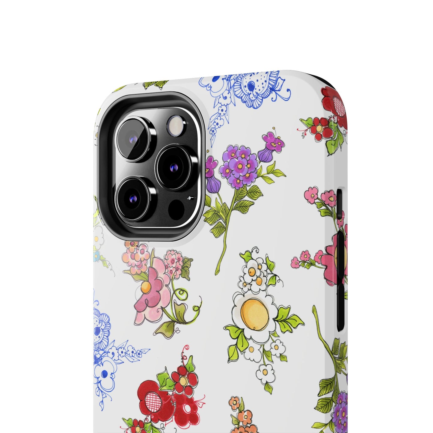 Mixed Bouquets White Phone Case