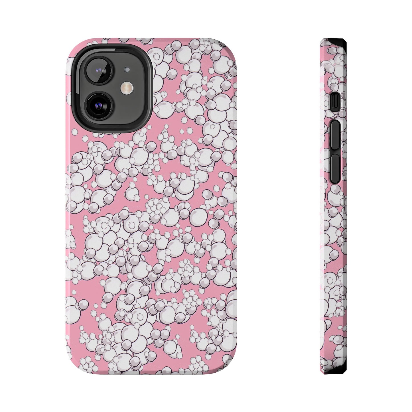 Bubble Dots Pink Phone Case