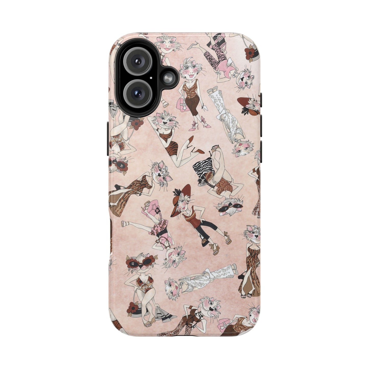 Spotted Lilies Pink Phone Case