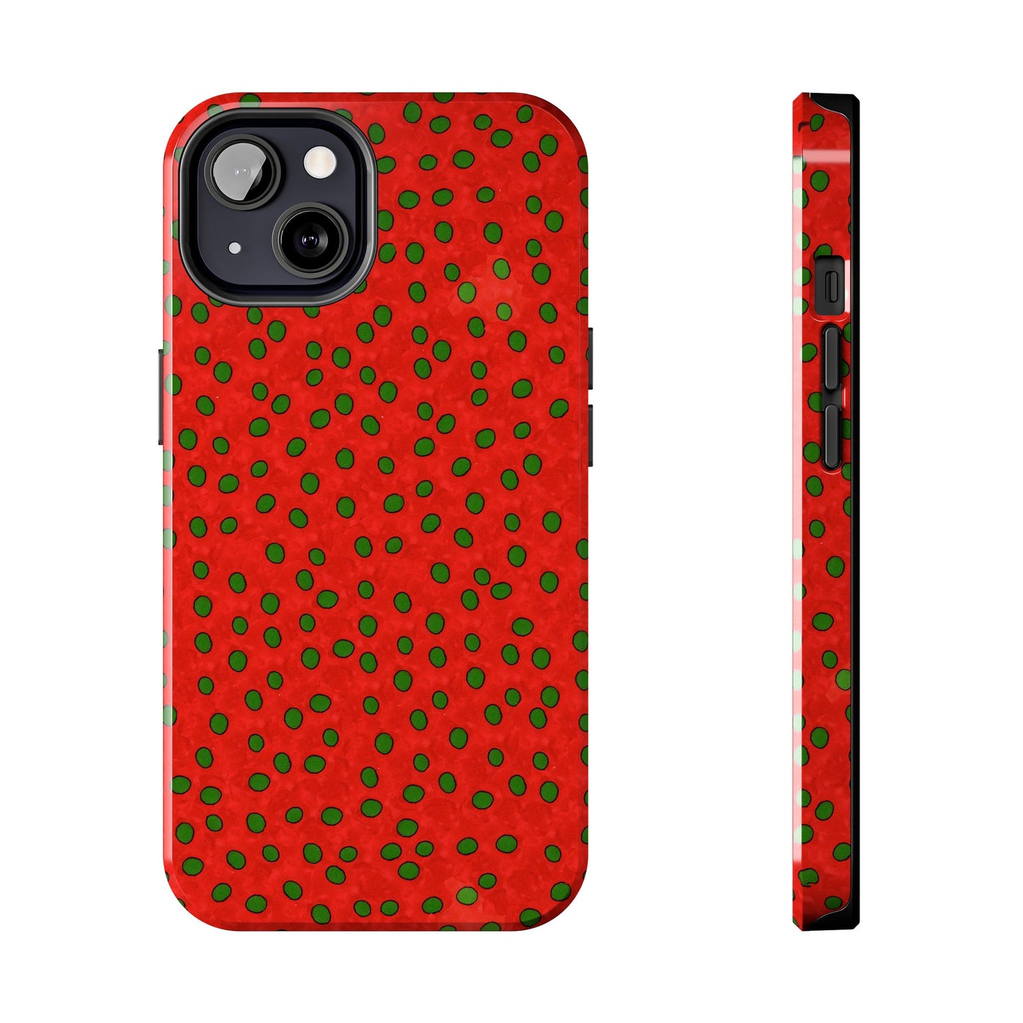 Dot Red / Green Phone Case