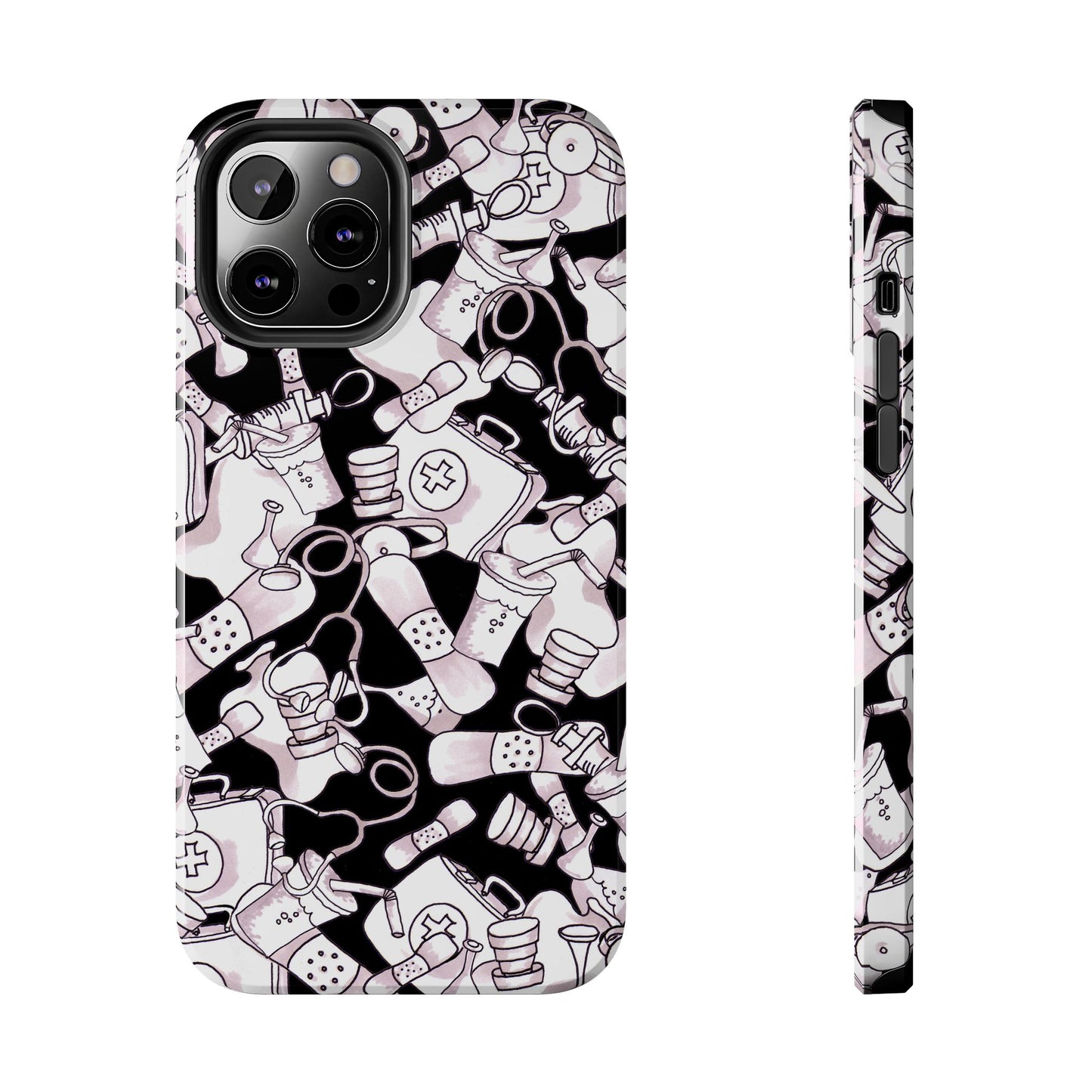 Med Stuff Black Phone Case