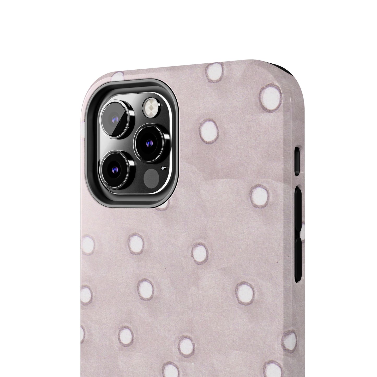 Dinky Dots Silver Phone Case